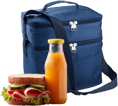 Cook Concept Koeltas - voor lunchpakket of drankjes - 13 liter - 26 x 19 x 26 cm - Draagband - Navy