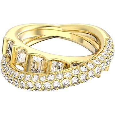 Bague Swarovski Mode Tendance Personnalité Coupe Mixte Bagues Femme Or 5661057 52 beige