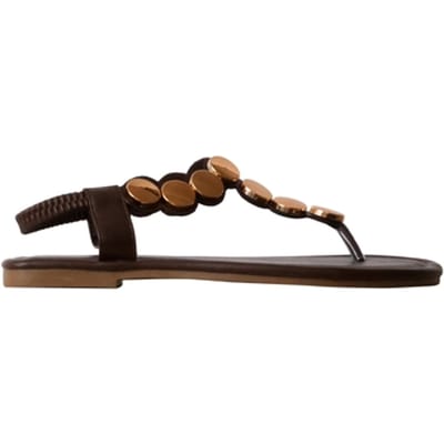 Platte instapsandalen uit Parijs