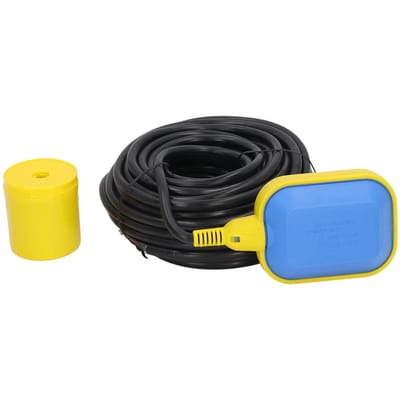 15m 49ft Kabel Vlotterschakelaar Vloeistof Waterniveau Regelaar Milieuvriendelijk voor Zwembad Oliecarter