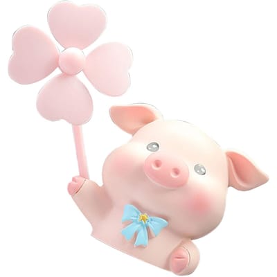 Auto Voertuig Parfum Vent Uitlaat Clip Auto Geur Cartoon Auto Luchtverfrisser Aromatherapie white