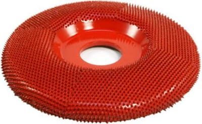Saburr Power carving wheel 100 mm, flat, medium