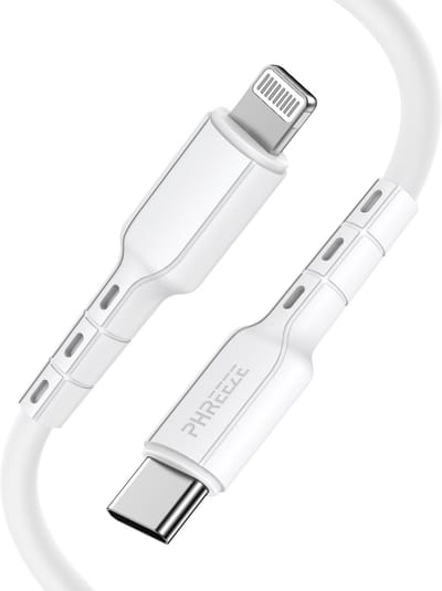 Snellader kabel geschikt voor iPhone 14, 13, 12, 11, x, pro, max, plus - Kabeltje usb C - 1 meter - Phreeze