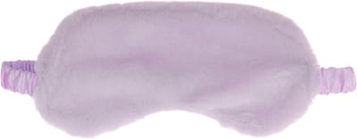Zachte pluche slaapmaskers voor comfortabele nachtrust, ademend en perfect voor reizen, lichtpaars
