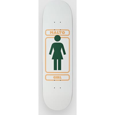 Girl Malto 93 Til Khaki 8.5" Skateboard Deck wit