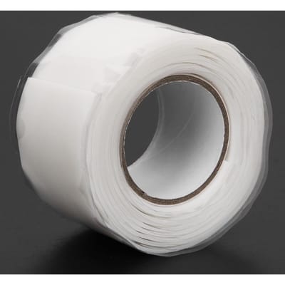 Waterdichte Tape Sterke Kleefkracht PVC PPR Leidingen Reparatiematerialen 1 Meter Lengte WitRoodRood white