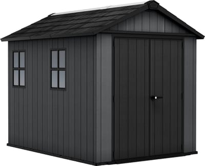 Keter Newton 759 Tuinhuis - 287x230x246cm - Grijs