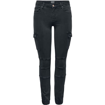Only Cargobroek - Missouri Reg Ank Life Cargo - W26L32 tot W33L34 - voor Vrouwen - zwart
