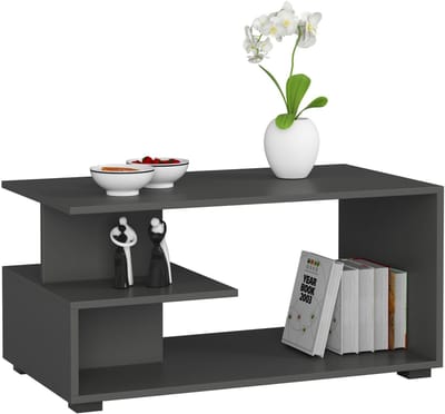 Salontafel Koffietafel PIN / AKORD Furniture Factory / Grafietgrijs / 90 x 45 x 51 cm