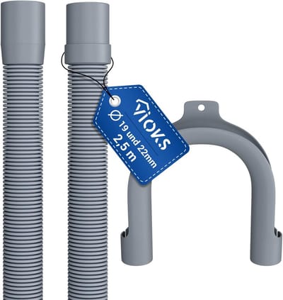 Universele Afvoerslang voor Wasmachine en Vaatwasser 2,5 meter