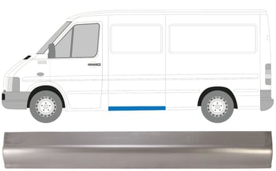 Plaatwerkdeel zijpaneel voor Volkswagen LT 1996-2005 / Links