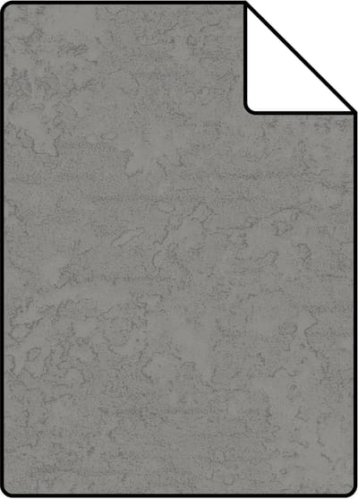 Proefstaal Origin Wallcoverings behang effen donkergrijs - 26,5 x 21 cm - 345945-S