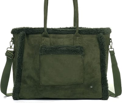 Dark green shopper Avoriaz OLT12573