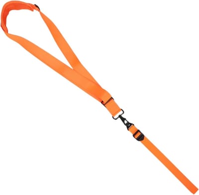 Schouderriem Strimmer - Draagtuig Tuingereedschap - Comfortabel Werken - Verstelbaar Gevoerd Harnas - 136 cm Lengte - Oranje