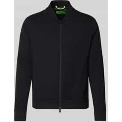 Regular fit sweatjack met viscose, model 'Cross'