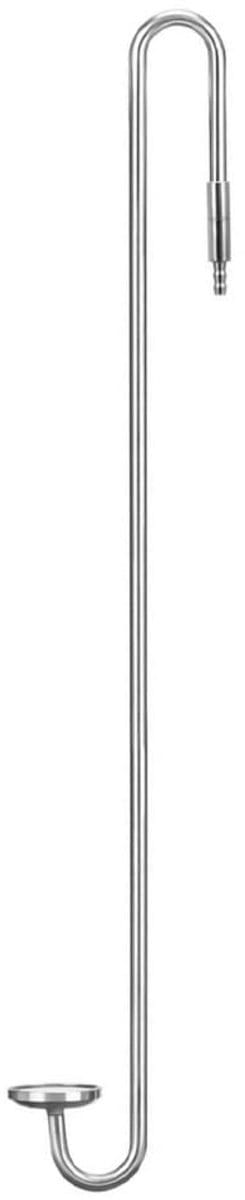 Cosensi - Dailygoods - CO2-diffuser voor Aquariums met Terugslagklep van Roestvrij Staal