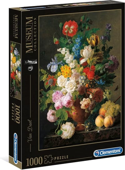 Elegante Volwassen Puzzel Vaso di Fiori - 1000 Stukjes Museum Collectie