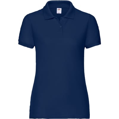 Fruit of the Loom Dames/dames Poloshirt (Marine)