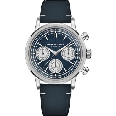 Raymond Weil Millesime Heren Blauwe Horloge 7765-STC-50651