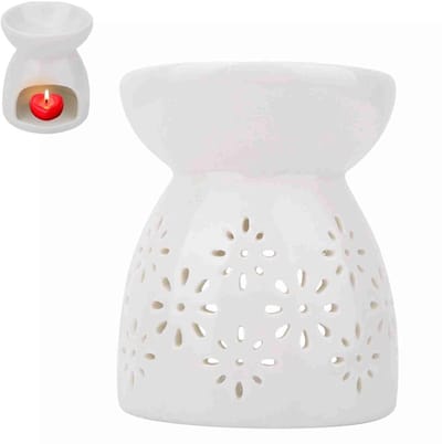 Vt products - Keramische kaarsbranders - Etherische oliebrander - Mooie decoratie - Kleur 01 - Parfumlampen - Geschikt voor huis en kantoor