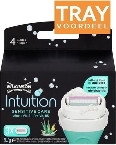 Wilkinson Sword Intuition Naturals Women Scheermesjes Voordeelverpakking