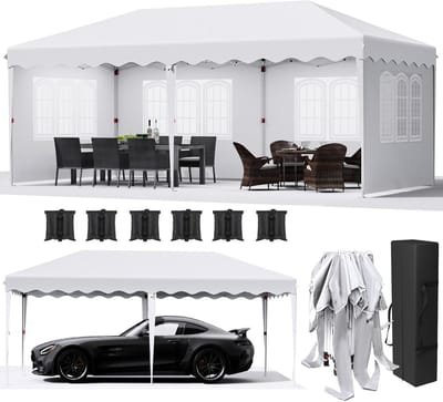 Easy up Partytent - Paviljoen - Tent Constructie