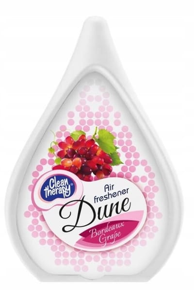 Clean Therapy Bordeaux Grape Serie - Luchtverfrisser in Gel - 150g - Elegant Ontwerp - Langdurige Werking