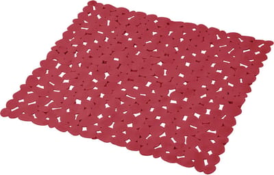 Wicotex - Douchemat - Antislip voor douche Framboos rood 52x52cm
