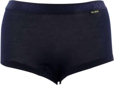Boru Bamboo - Dames Boxer - Blauw - S - Bamboe Ondergoed - Anti-Bacterieel - Ademend - Anti-Schuur - 2322