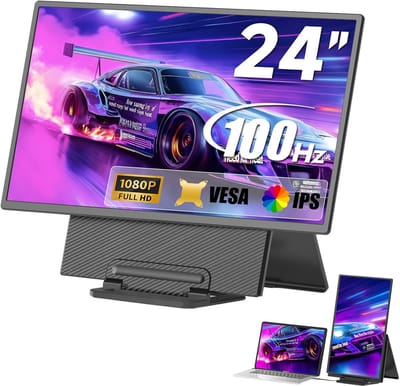 23.8 inch Draagbare Monitor 100Hz Full HD voor Laptop en PC