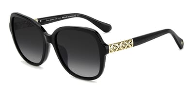 Kate Spade KS ELIZA 2/G/S BLACK/DARK GREY SHADED 57/18/140 Damenbrillen Zonnebrillen
