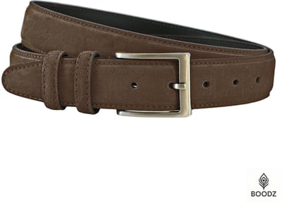 Boodz Suède Leren Pantalon Riem 3.5 cm Bruin | Maat 85