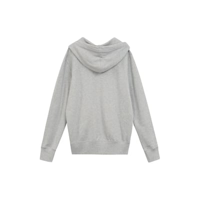Nike Effen Kleur Zak Rits Hoodie Heren Hoodie Grijs 521574-063 XL white
