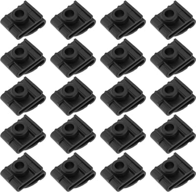 MTTproducts- Wielkast Clips - Set van 20 - Compatibel met Mitsubishi L200/Shogun/Pajero/FTO - Duurzaam Plastic - Eenvoudige Installatie - OE Referentienummer MB138567 - Fender Clips