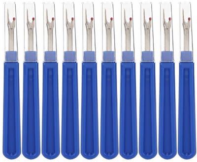 Fako Bijoux - 10x Tornmes XL Blauw - Tornmesje - Extra Scherp - Groot Model - 14cm - Blauw - 10 Stuks