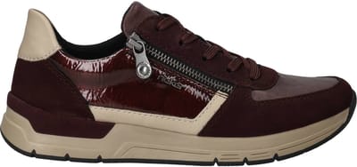 Rieker Sneakers - Dames - Rood - Maat:37