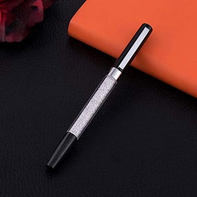 Allecto - Kwaliteitsbalpen - Bling bling kristal diamant pen - Zwarte inkt - Metalen balpen - Geschikt voor dagelijks gebruik - Elegant ontwerp