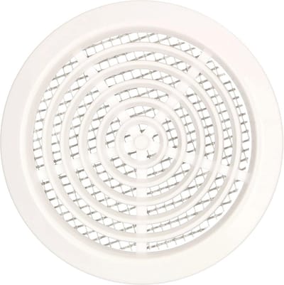 Ventilatierooster rond 80 mm met insectenhor