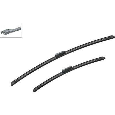 Wisserblad BOSCH Aerotwin 3 397 014 536, 650/450mm, Voor, 2 Stuk