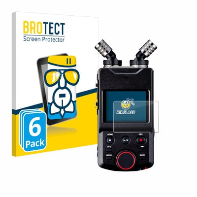 Screenprotector 6 Stuks voor Tascam Portacapture X6 Beschermglas transparant