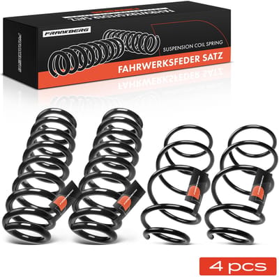 Frankberg 4x Veer Vooras Achteras voor BMW 1er E81 E87