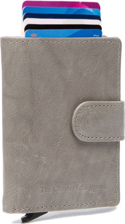 The Chesterfield Brand Prague - Creditcardetui 6cc 10 cm RFID (light grey)