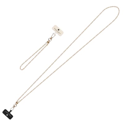 Selencia Universeel Telefoonkoord - Telefoon Ketting - GSM Koord - Goud
