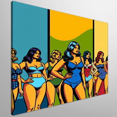 Kunstprint | Wanddecoratie | Canvas | 40 × 40 cm