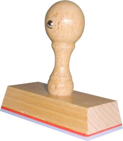 Handstempel 80x35 Mm - Stempels - Stempels volwassenen - Snelle Levering