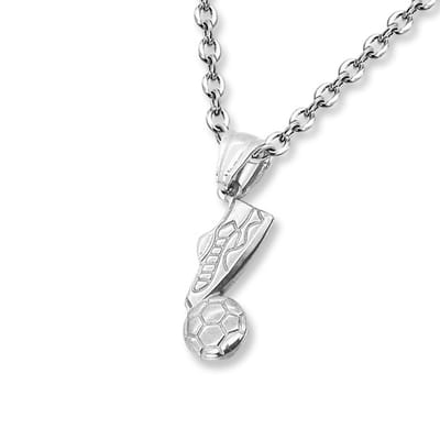 Amanto Ketting Amiel - 316L Staal - Voetbalschoen - Sport - 28x11mm - 50cm
