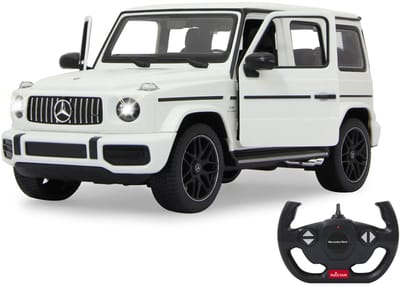 Jamara RC voertuig Auto - 405177 RC Auto Mercedes-Benz G63 - G Klasse - Wit - 2,4GHz RC Model Kant en Klaar - 1:14 Bestuurbare Auto