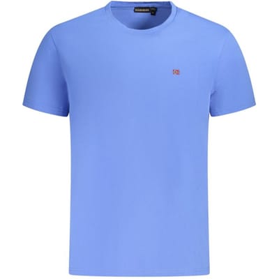 Short Sleeve Crew Neck TShirt - Blue T-Shirts