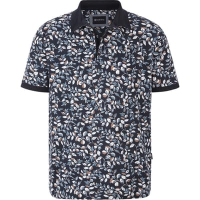 Babista herren Poloshirt - 48/50 - donkerblauw - Plus Size
