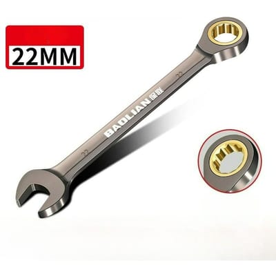 Quick-Effort Torx Dubbelzijdige Ratelsleutelset voor Autoreparatie 22mm